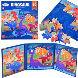 Produkt Magnetická puzzle knížka Dinosauři 40 dílků