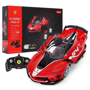 Produkt Mamido Autíčko na dálkové ovládání Rastar Ferrari FXX-K RC samotná montáž  1:18