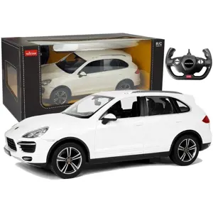 Produkt Mamido Autíčko na dálkové ovládání RC Porsche Cayenne 1:14 bílé