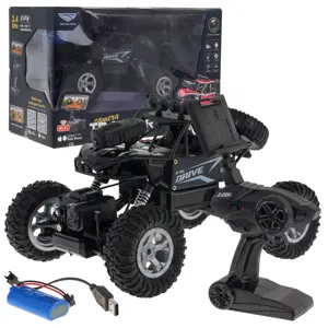 Mamido Auto Crawler Rover na dálkové ovládaní 1:14 s kamerou RC