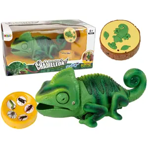 Mamido Chameleon na dálkové ovládání 28 cm zelený RC