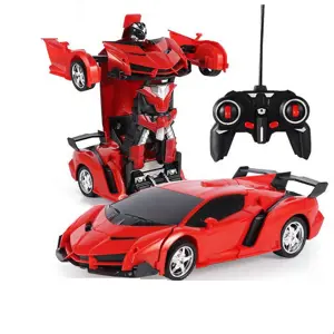 Produkt Mamido Mamido Auto Robot Transformers 2v1 na dálkové ovládání RC Barva: Červená