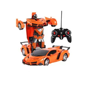 Produkt Mamido Mamido Auto Robot Transformers 2v1 na dálkové ovládání RC Barva: Oranžová