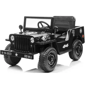 Produkt Mamido Mamido Dětský elektrický vojenský Jeep Willys 12V7Ah černý