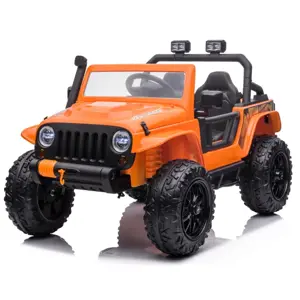 Produkt Mamido Mamido Elektrické autíčko Jeep 4Speed 4x45W oranžové