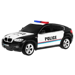 Produkt Mamido Mamido Policejní autíčko na dálkové ovládání RC BMW X6 1:24 Barva: Černá