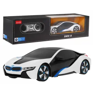 Produkt Mamido RASTAR Auto na dálkové ovládání RC BMW i8 Rastar 1:24 bílé