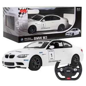 Produkt Mamido RASTAR Auto na dálkové RC ovládání BMW M3 Rastar 1:14 bílé