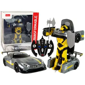 Produkt Mamido RASTAR Auto Robot Transformers 2v1 na dálkové ovládání RC Mercedes Rastar 1:14