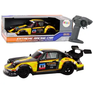 Produkt Mamido RC Auto na dálkové ovládání 1:16 gumové kola drift žluté