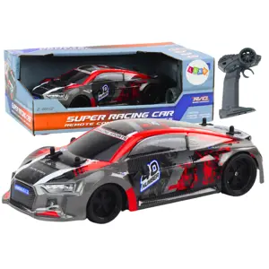 Produkt Mamido RC auto na dálkové ovládání 1:18 gumová kola Drift červené