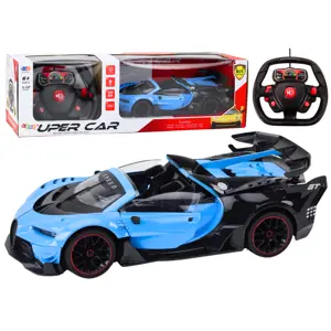 Produkt Mamido RC sportovní auto 1:12 s otevíracími dveřmi modré