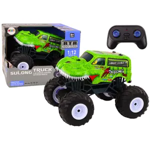 Produkt Mamido RC Terénní auto 2.4G 1:12 Dinosaurus zelený