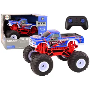 Mamido RC terénní auto 2.4G 1:12 Truck modrý