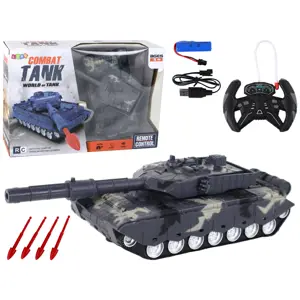 Mamido Tank na dálkové ovládání RC Combat moro