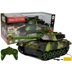 Produkt Mamido Tank na dálkové ovládání WAR RC zelený