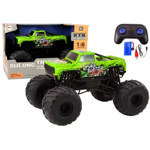 Produkt mamido Velké terénní auto na dálkové ovládání 2.4G RC 1:6 zelené