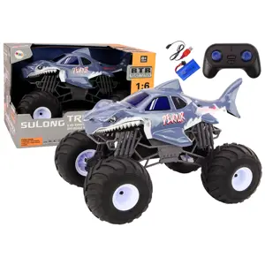 Mamido Velké terénní auto na dálkové ovládání 2.4G RC 1:6 Žralok