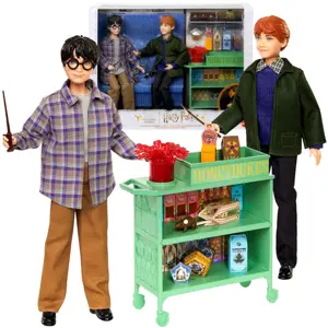 Mattel velká sada panenka Harry Potter Ron ve vlaku do Bradavic