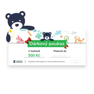 Produkt Ministerstvo Hraček Ministerstvo Hraček Dárkový poukaz 500 Kč