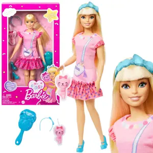 Produkt Panenka My First Barbie Moje První s pohyblivými končetinami a koťátkem