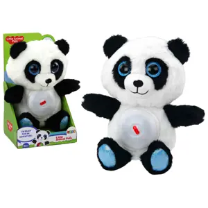 Produkt Plyšový medvídek panda s lampičkou a ukolébavkami 30 cm