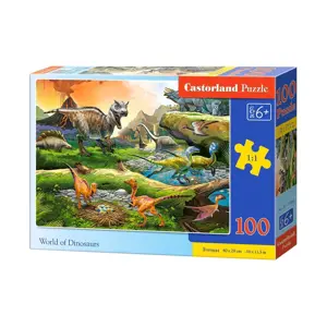 Produkt Puzzle 100 dílků Svět dinosaurů