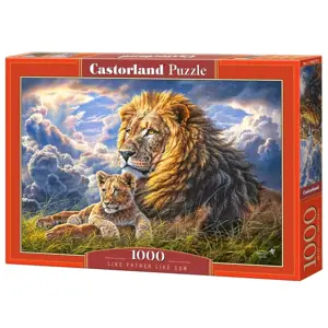 Produkt Puzzle 1000 dílků C-104277 Jak otec, tak syn lvi lev