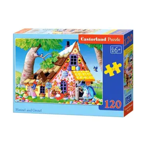 Puzzle 120 dílků Jeníček a Mařenka