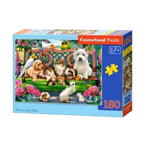 Produkt Puzzle 180 dílků Domácí mazlíčci v parku