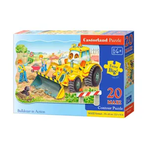 Produkt Puzzle 20 dílků MAXI Buldozer v akci