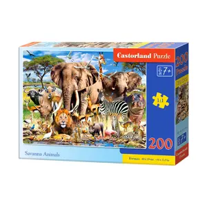 Produkt Puzzle 200 dílků Savanna Zvířata