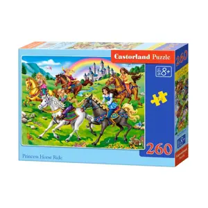 Puzzle 260 dílků Princezna na koni