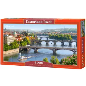 Produkt Puzzle 4000 dílků Mosty přes Vltavu v Praze