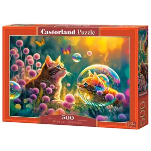 Produkt Puzzle 500 dílků Magické ráno s kočkami