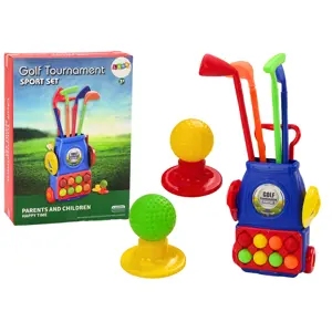 Produkt Sada na mini-golf vozík na kolečkách 4 hole míčky