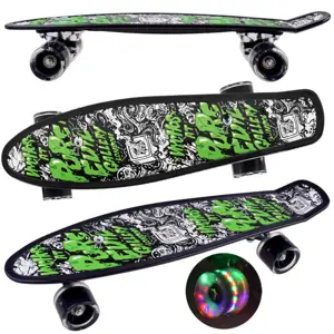 Produkt Skateboard Fiszka 55 cm s LED světelnými koly