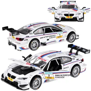 Sportovní kovové autíčko BMW M3 DTM 1:32 s efekty