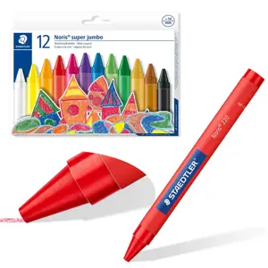 Staedtler Jumbo voskové pastely 12 barev