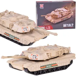 Produkt Stavebnice Abrams M1A2 Americký Tank postav Tank 1:72