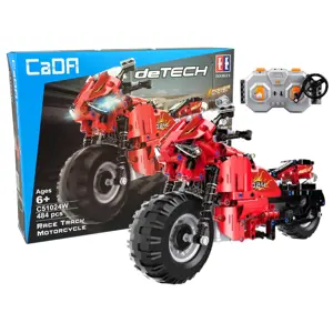 Produkt Stavebnice technic R/C motorka červená