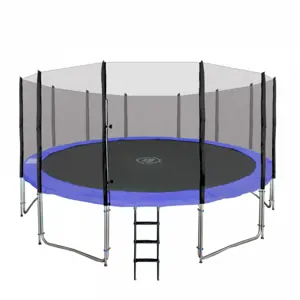 Produkt Trampolína s žebříkem 487 cm modrá