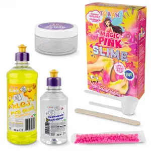 Produkt Tuban kreativní sada Slime Magic růžová XL mění barvu