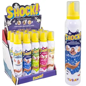 TUBAN SHOCK Šumivý gel na ruce 200ml