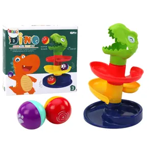 Produkt Výuková skluzavka pro kuličky sorter zelený dinosaurus