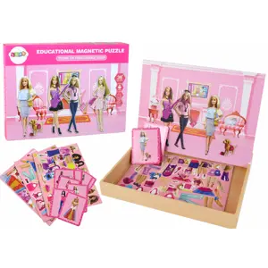 Produkt Vzdělávací magnetické puzzle panenky Barbie