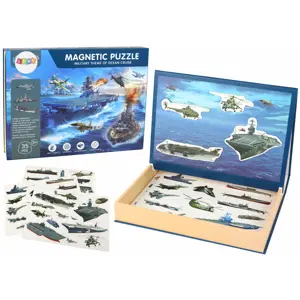 Produkt Vzdělávací magnetické puzzle vojenských lodí