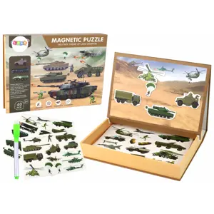 Vzdělávací magnetické puzzle