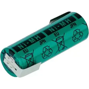 Akumulátor s pájecími kontakty NiMH A, 1,2 V, 2700 mAh