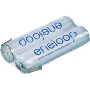 Produkt Akupack s pájecími kontakty Sanyo eneloop AAA, 2,4 V, 800 mAh